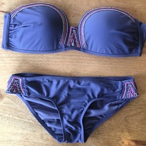 Beaded Bandeau Bikini